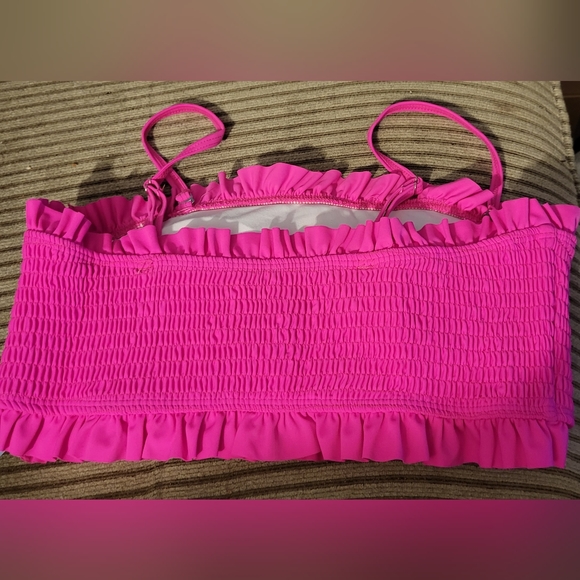 💝Yonique 2 Piece Bandeau High-waisted Swimsuit Set - Picture 5 of 11